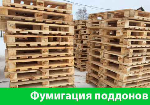 Фумигация поддонов в городе Димитровград